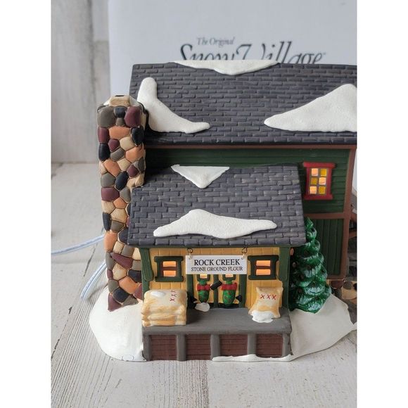 Dept 56 54932 Rock Creek Millhouse Snow Village accessory Xmas - Picture 5 of 10